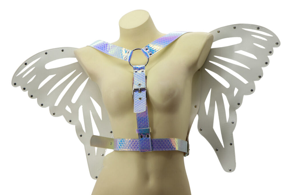 IRIDESCENT BUTTERFLY WINGS HARNESS (ONLINE ONLY)