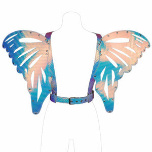 IRIDESCENT BUTTERFLY WINGS HARNESS (ONLINE ONLY)