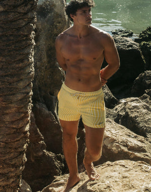 BYRON SWIM SHORT - DOLCE YELLOW