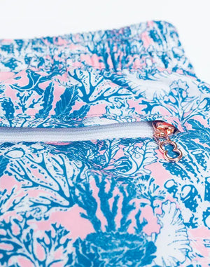 S50 CORAL PRINT SWIM SHORT