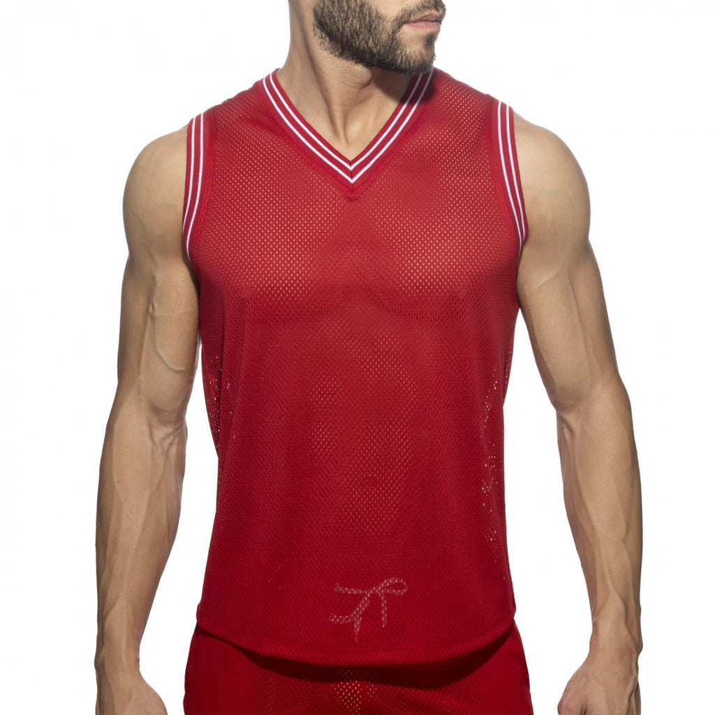 SLAM V-NECK SLEEVELESS T-SHIRT