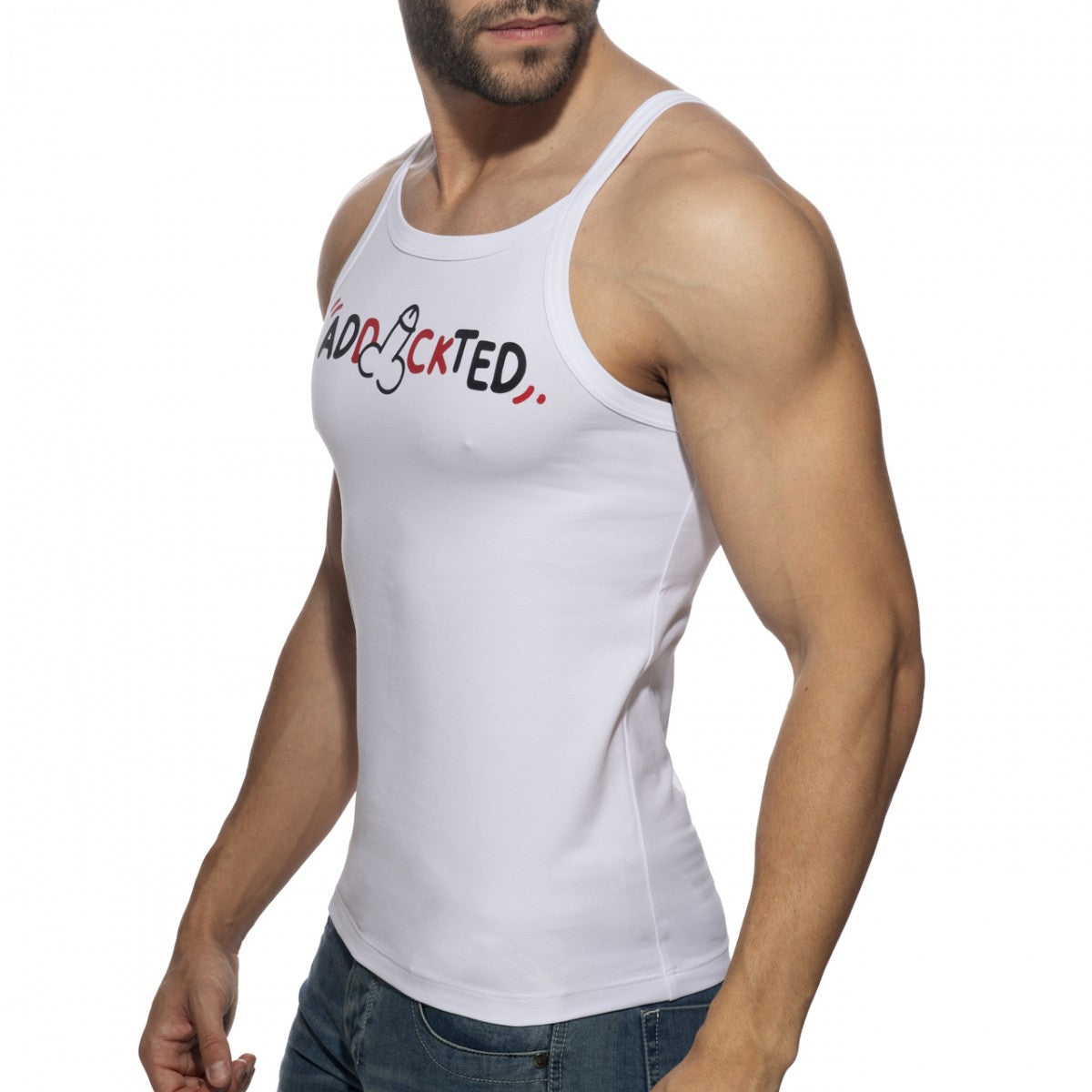 DICK ADDICKTED TANK TOP