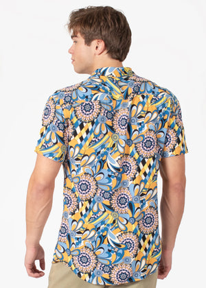 TROPICAL ABSTRACT S/S SHIRT