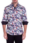 ABSTRACT BRUSHSTROKE L/S SHIRT