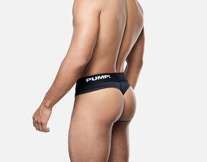 PUMP CLASSIC BLACK THONG