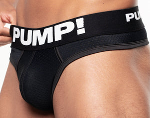 PUMP CLASSIC BLACK THONG