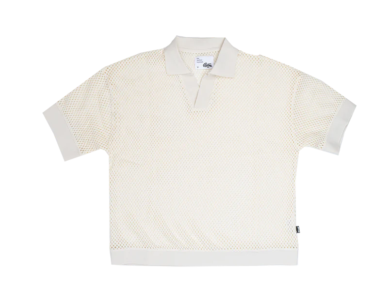 EPTM KNIT MESH POLO T-SHIRT