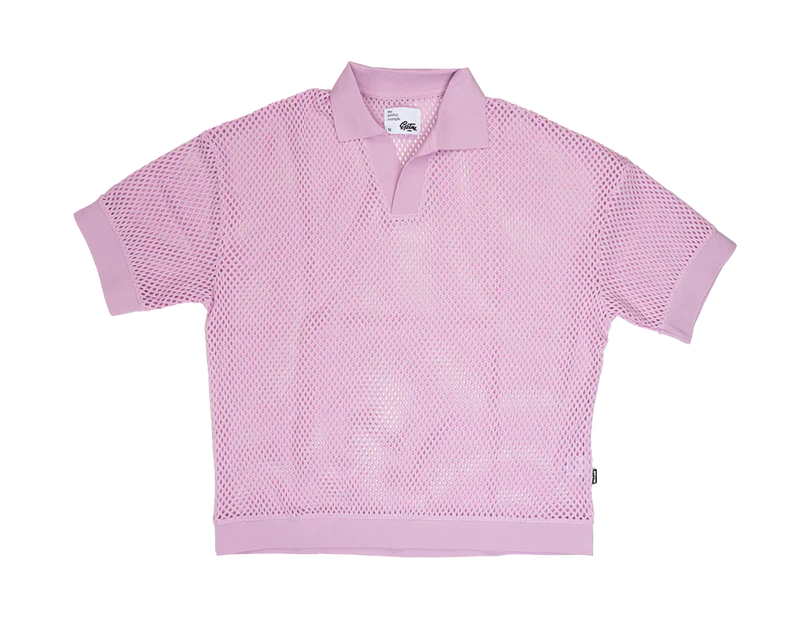 EPTM KNIT MESH POLO T-SHIRT