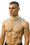PEARL CHEST NECKLACE