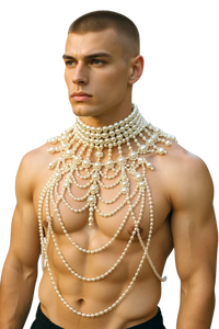 PEARL CHEST NECKLACE