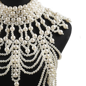 PEARL CHEST NECKLACE