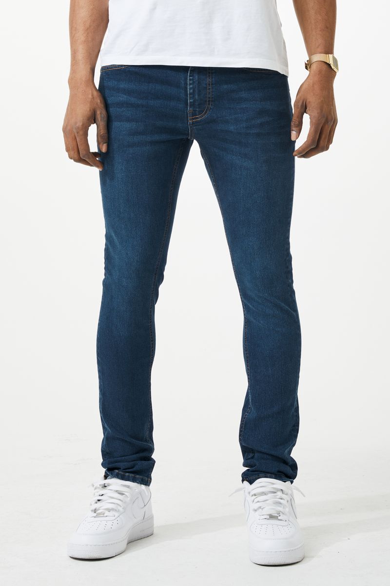VAQUEROS DE DENIM DE AJUSTE AJUSTADO