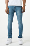 VAQUEROS DE DENIM DE AJUSTE AJUSTADO