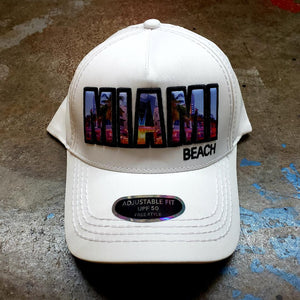 MIAMI BEACH BASEBALL CAP