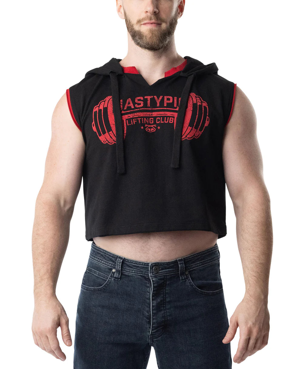 LIFT CLUB SLEEVLESS HOODIE