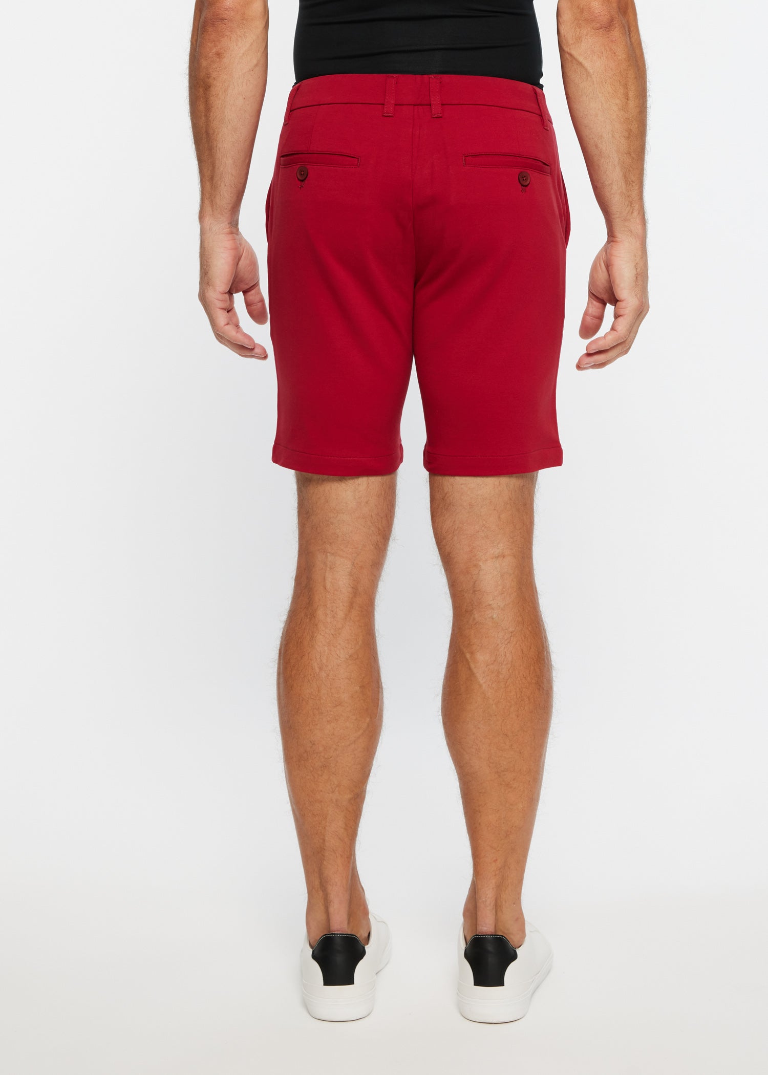 SOLID STRETCH KNIT SHORT