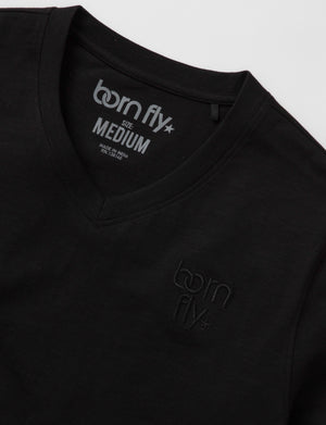 BORN FLY V-NECK TEE