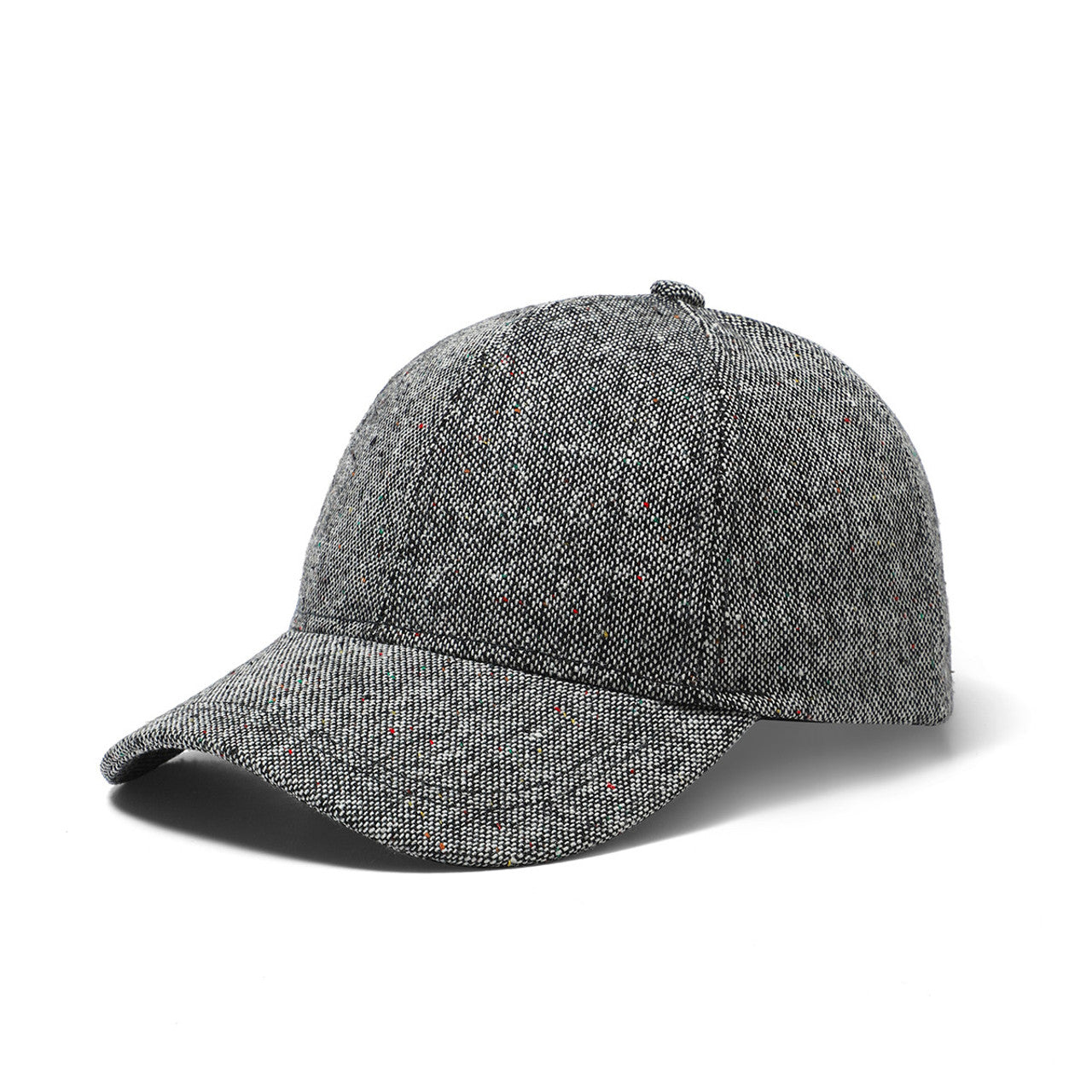 TWEED SPECKLED BASEBALL CAP