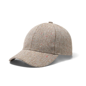 TWEED SPECKLED BASEBALL CAP