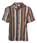 SMASH S/S STRIPE BUTTON DOWN SHIRT