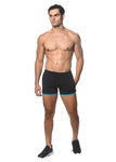 SPRINTER STRETCH GYM SHORTS W/ HEAT WELD ZIPPERS