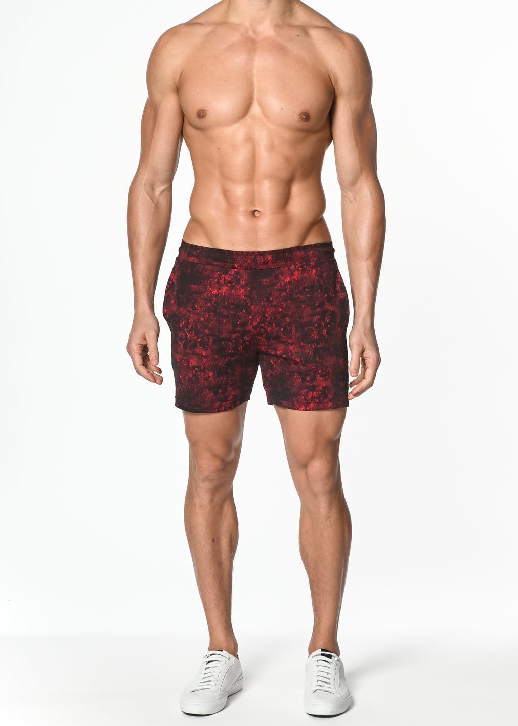CONCRETE ABSTRACT STRETCH PERFORMANCE SHORT