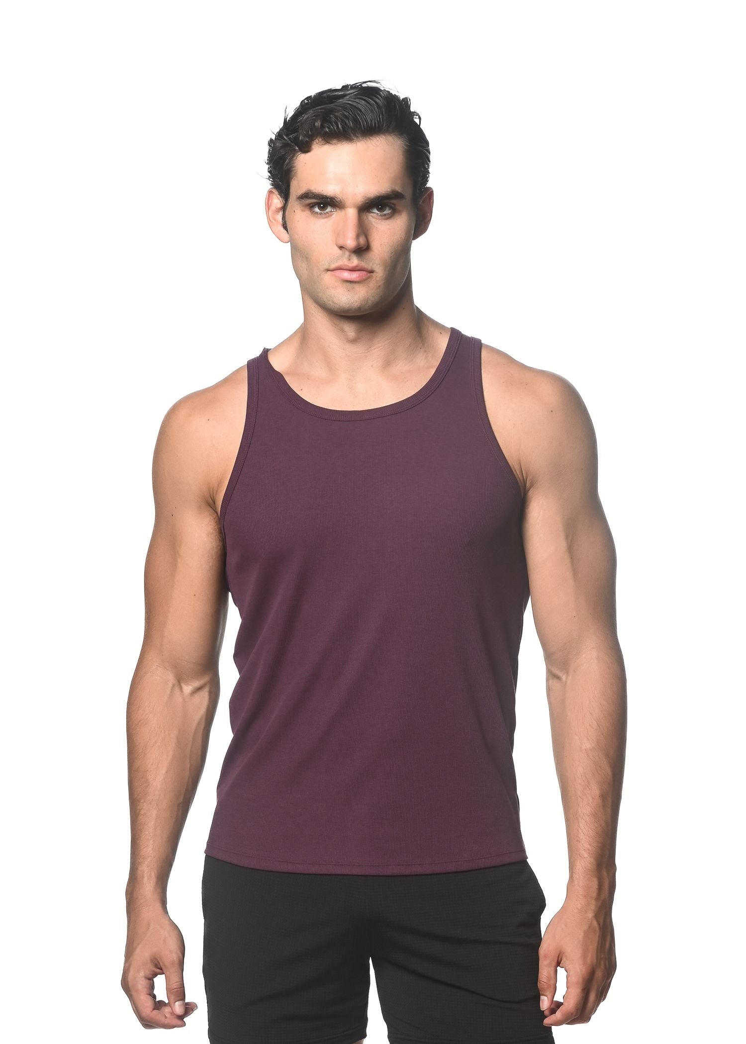 RIB STRETCH TENCEL/COTTON TANK