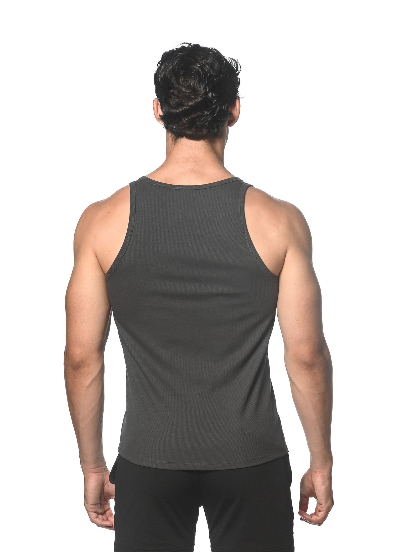 RIB STRETCH TENCEL/COTTON TANK