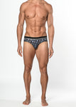 RECYCLED POLYESTER LOW RISE BRIEFS