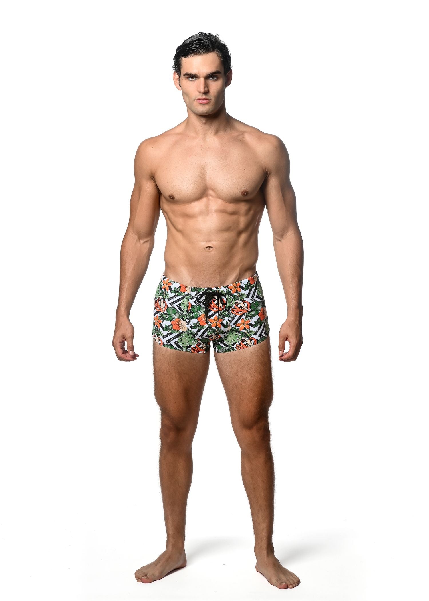 FLORAL PRINTED SWIM TRUNK