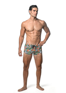 FLORAL PRINTED SWIM TRUNK