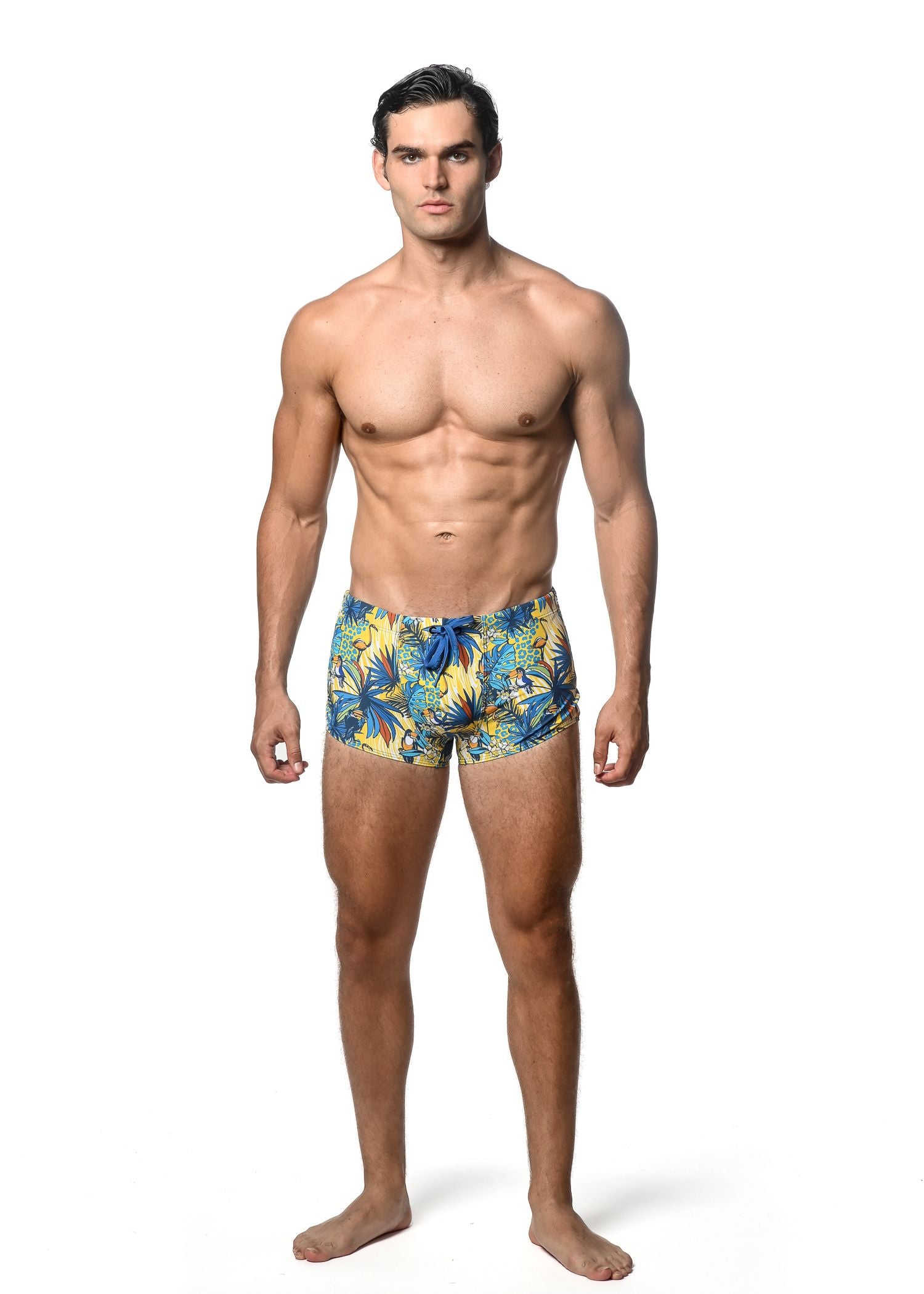 JUNGLE PRINTED SWIM TRUNK