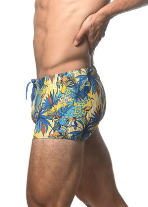 JUNGLE PRINTED SWIM TRUNK