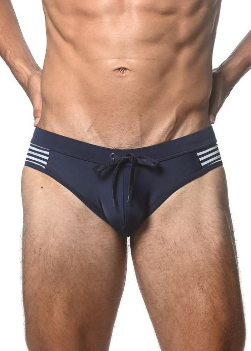 SIDE STRIPES PANEL SWIM BRIEFS