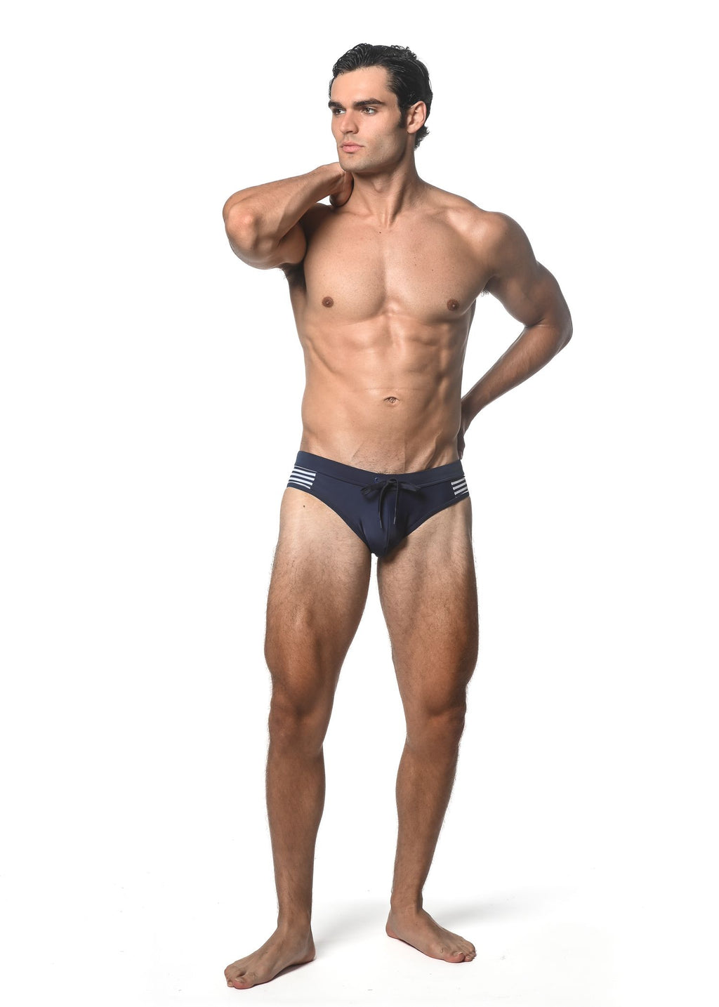 SIDE STRIPES PANEL SWIM BRIEFS