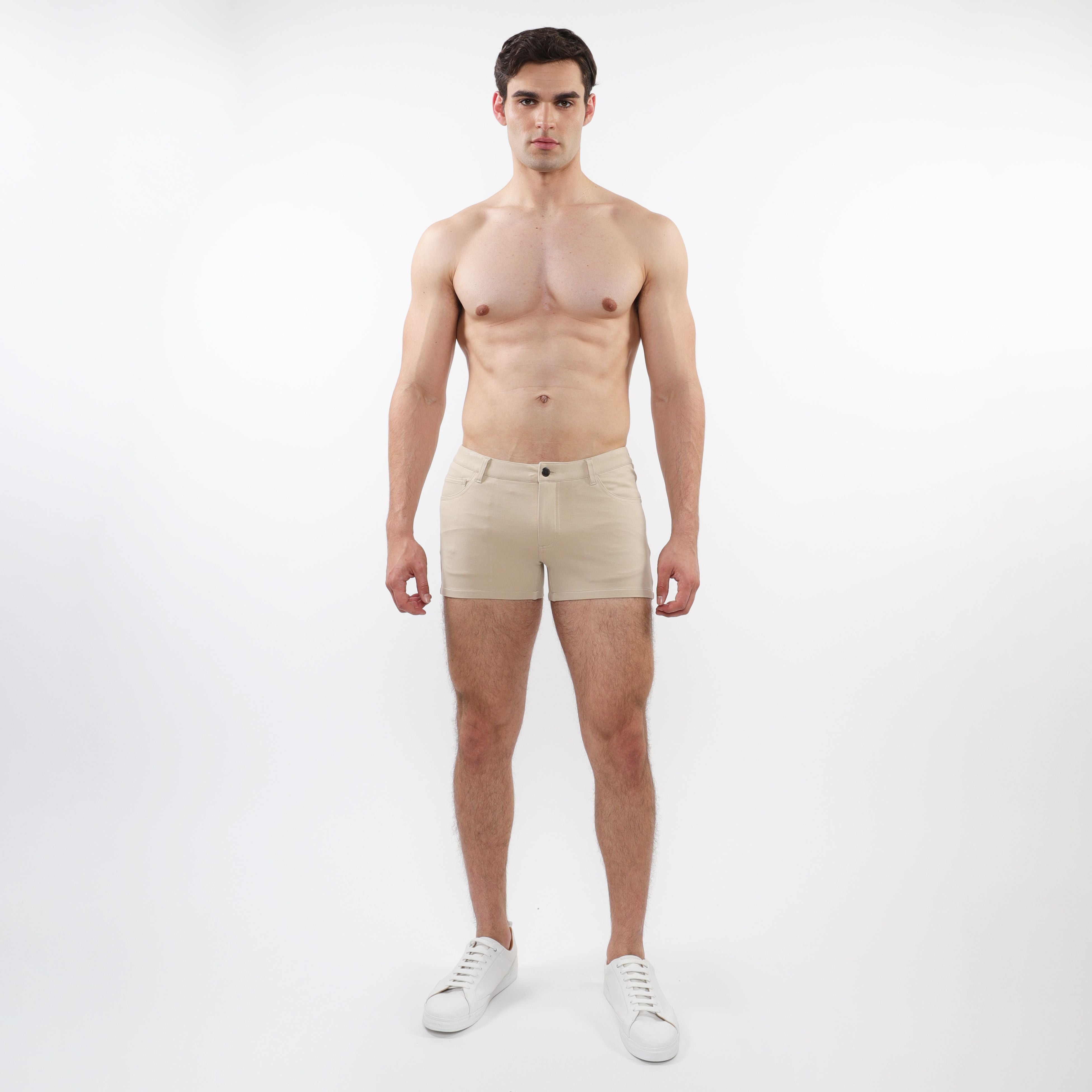 3" STRETCH KNIT SHORT