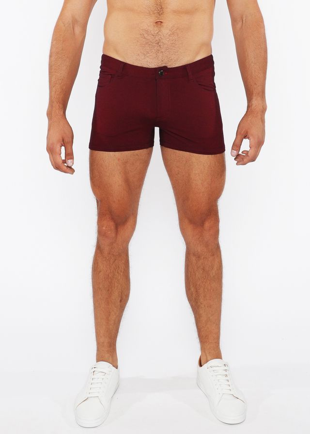 PANTALÓN CORTO DE PUNTO ELÁSTICO DE 3"