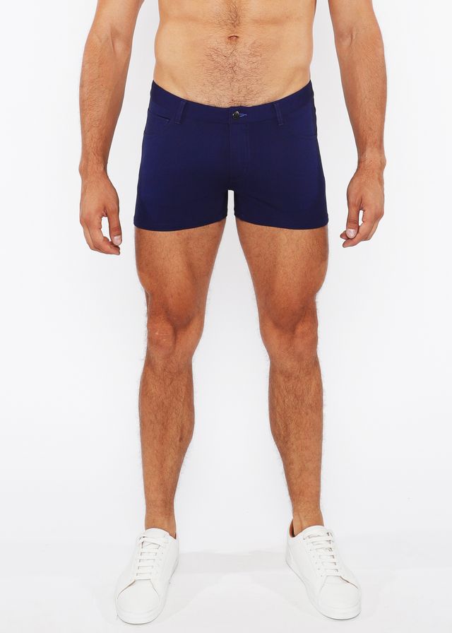 PANTALÓN CORTO DE PUNTO ELÁSTICO DE 3"