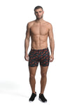 ARROWS PRINTED STRETCH MESH PERFORMANCE SHORT