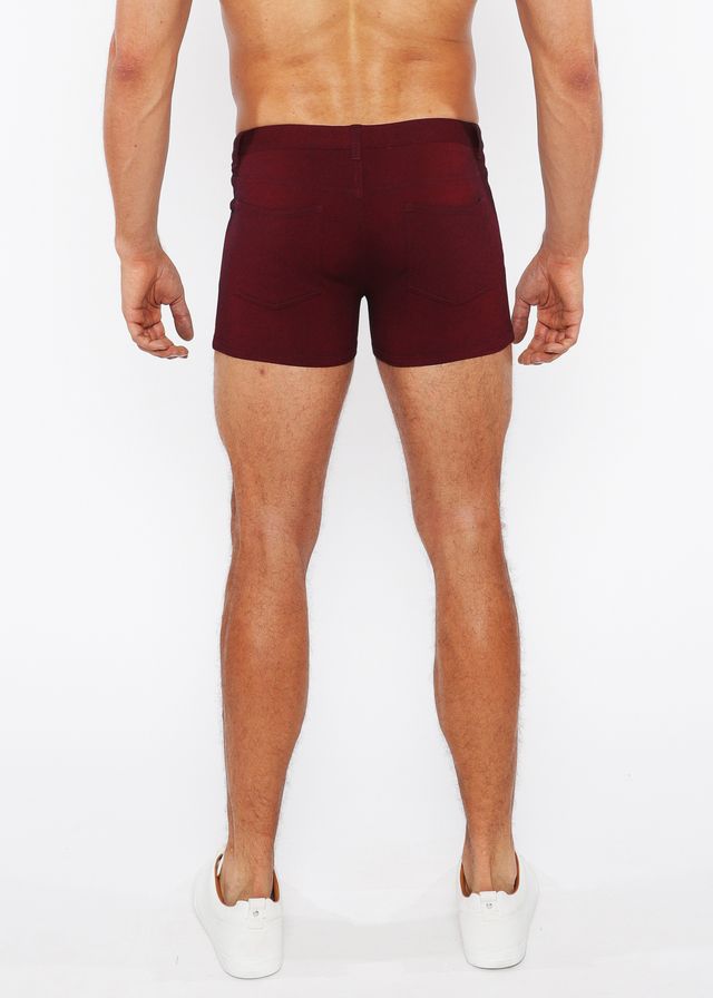 PANTALÓN CORTO DE PUNTO ELÁSTICO DE 3"