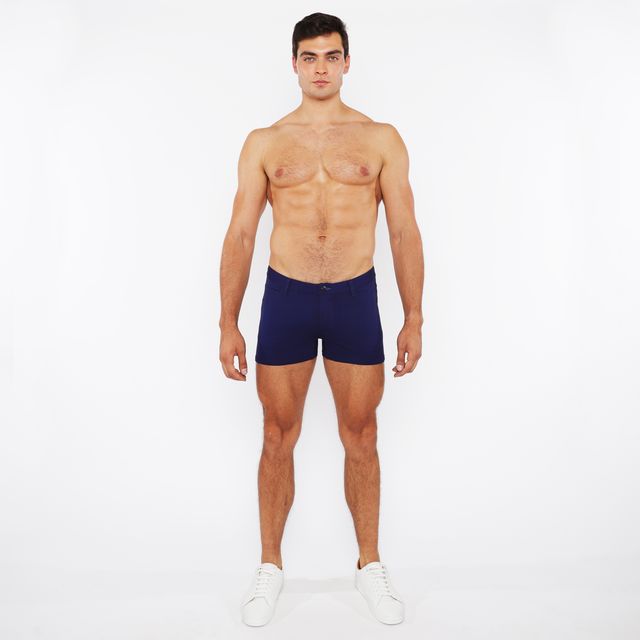 PANTALÓN CORTO DE PUNTO ELÁSTICO DE 3"