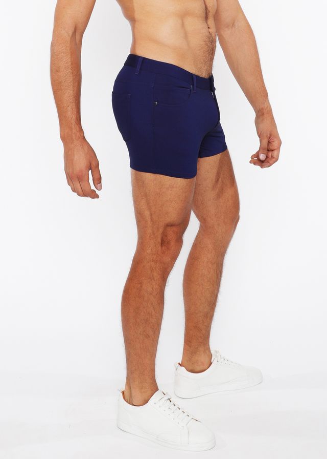 PANTALÓN CORTO DE PUNTO ELÁSTICO DE 3"