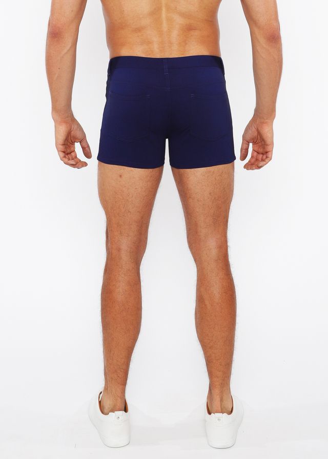 PANTALÓN CORTO DE PUNTO ELÁSTICO DE 3"