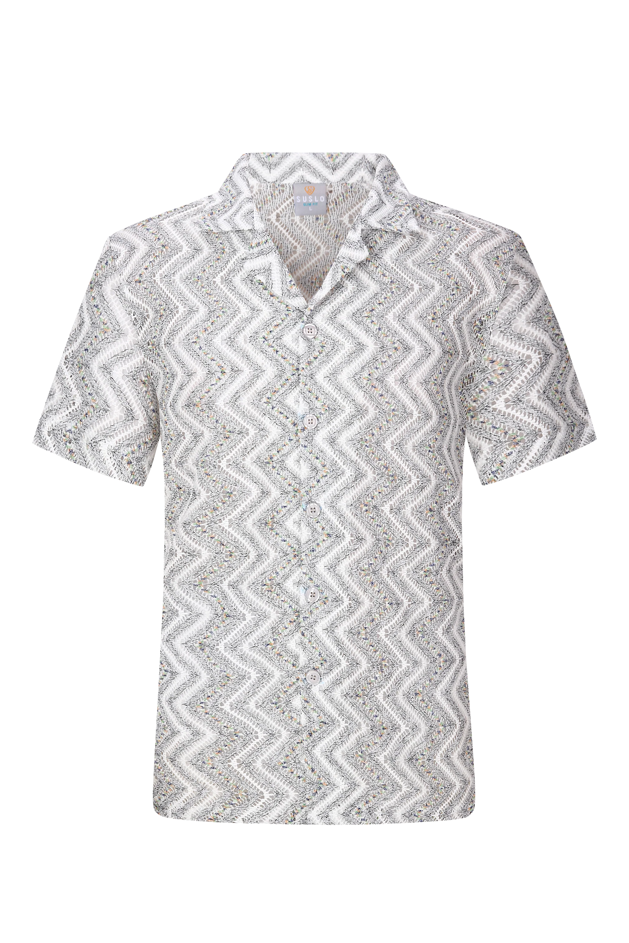 CAMISA DE GANCHILLO P/V REFORZADA