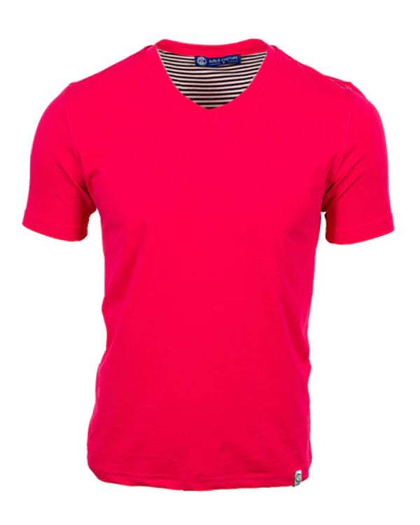 SUSLO V-NECK TEE - 4 COLORS TO CHOOSE