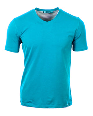 SUSLO V-NECK TEE - 4 COLORS TO CHOOSE