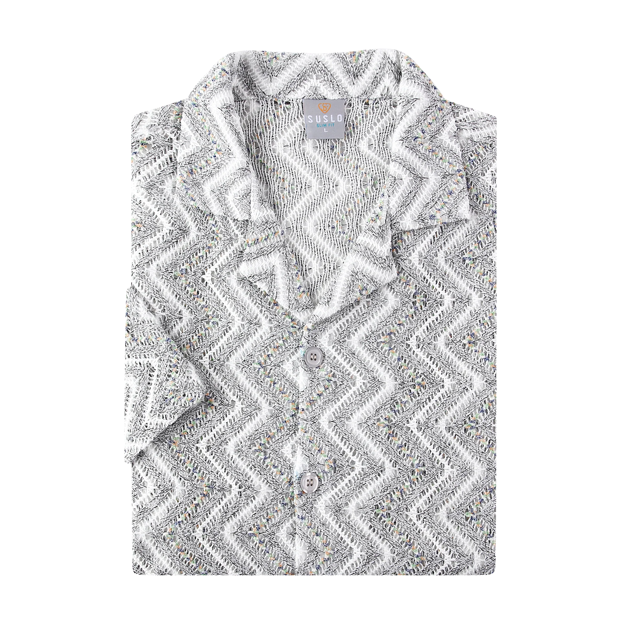 CAMISA DE GANCHILLO P/V REFORZADA