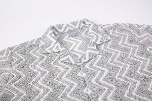 CAMISA DE GANCHILLO P/V REFORZADA