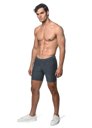 LOOPBACK STRETCH KNIT SHORT