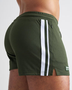 S.S.C. FRATERNITY 3" MESH SHORT